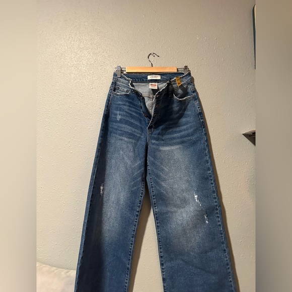 Wide Leg Bootcut Flare Jeans size 9 - Picture 2 of 7